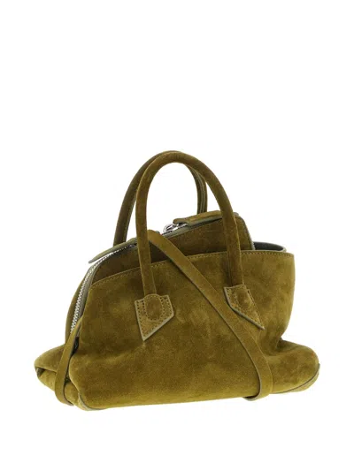 Attico La Passeggiata Mini Leather Tote
