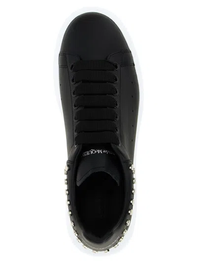 Alexander Mcqueen Studded Oversize Sneakers In Black