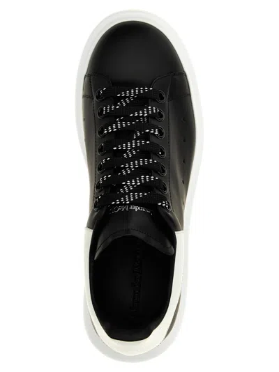 Alexander Mcqueen Larry Leather Sneakers With Logo Detail In Animal Print
