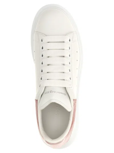 Alexander Mcqueen Alexander Mc Queen Oversize White Pink Calf Leather Sneaker In White
