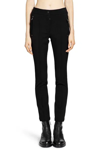 Moncler Grenoble Black Stretch Polyester Blend Pant