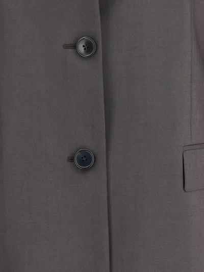 The Row Faelan Button-fastening Jacket In Brown