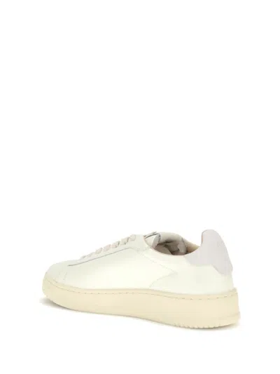Autry Low-top Sneakers With Smooth Leather Upper And Perforated Detailing In White