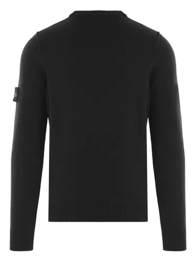 Stone Island Sweater Clothing In Black