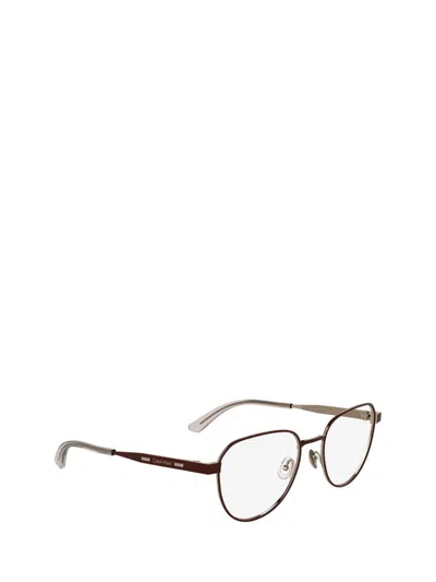 Calvin Klein Eyeglasses In Burgundy