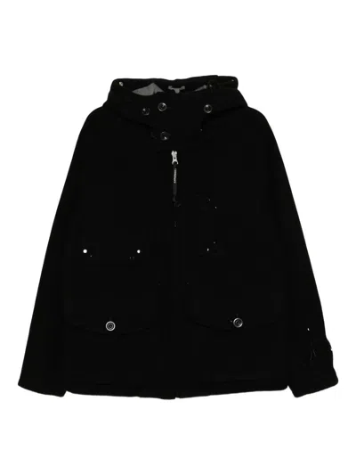 C.p. Company Medium Jacket In Duffel Clothing In Black
