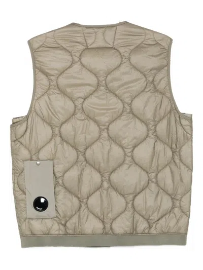 C.p. Company Vest In Liner Clothing In Neutral