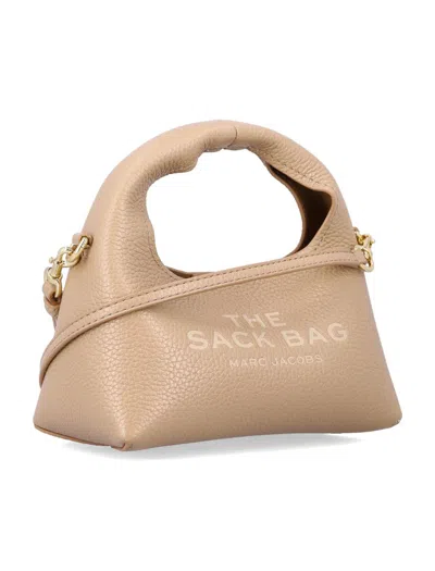 Marc Jacobs The Micro Crossbody Sack Bag In Neutral