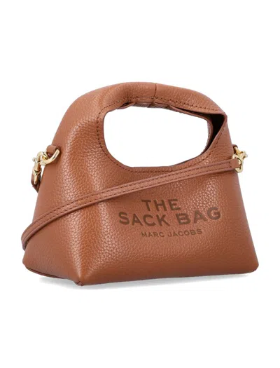 Marc Jacobs The Micro Crossbody Sack In Brown