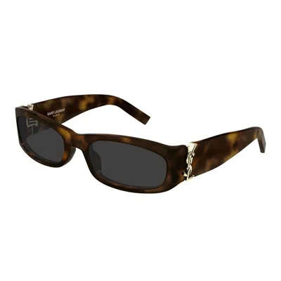 Saint Laurent Eyewear Sunglasses In Brown