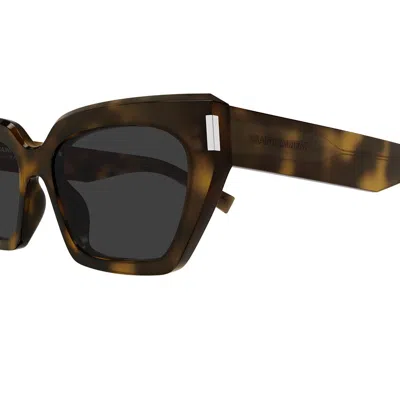 Saint Laurent Eyewear Sunglasses In Brown