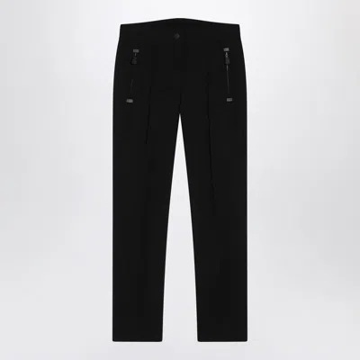 Moncler Grenoble Slim Trousers In Gore-tex In Black