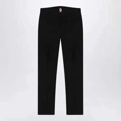 Moncler Grenoble Slim Trousers In Gore-tex In Black