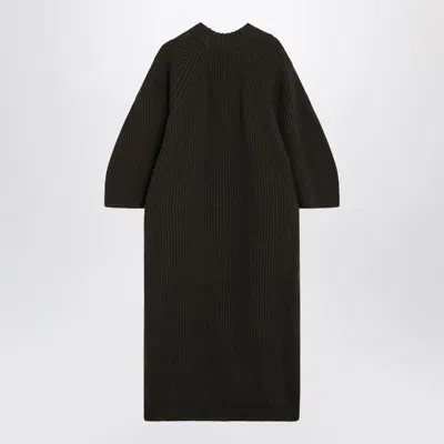 Max Mara Wool-cashmere Long Cardigan In Green