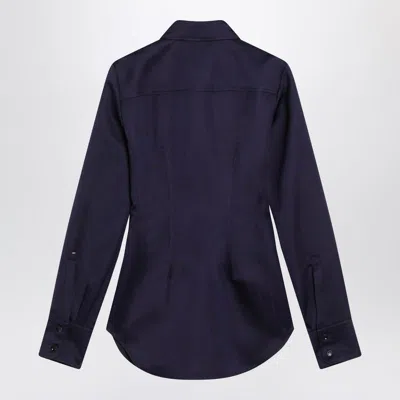 Sportmax Fitted Long Sleeve Collared Shirt In Multi