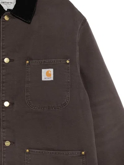 Carhartt Wip Og Chore Coat Clothing In Brown