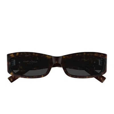 Saint Laurent Eyewear Sunglasses In Brown