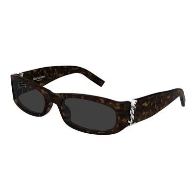 Saint Laurent Eyewear Sunglasses In Brown
