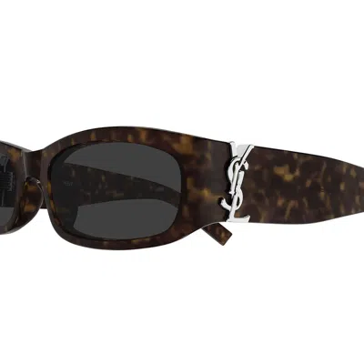 Saint Laurent Eyewear Sunglasses In Brown