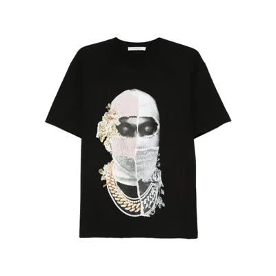 Ih Nom Uh Nit Graphic Printed Crewneck T-shirt In Black