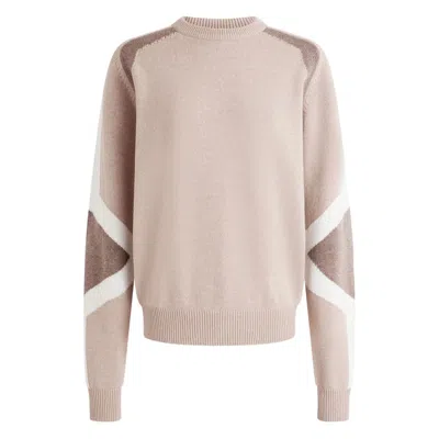 Fusalp Leather Sweaters In Pink