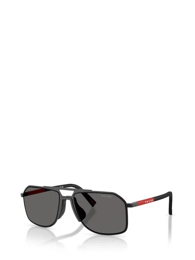 Prada Linea Rossa Man Sunglasses Ps B51s In Black