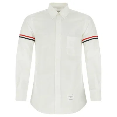 Thom Browne Classic Button-down Shirt In White