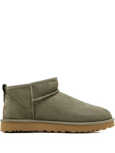 Ugg W Classic Ultra Mini Shoes In Green