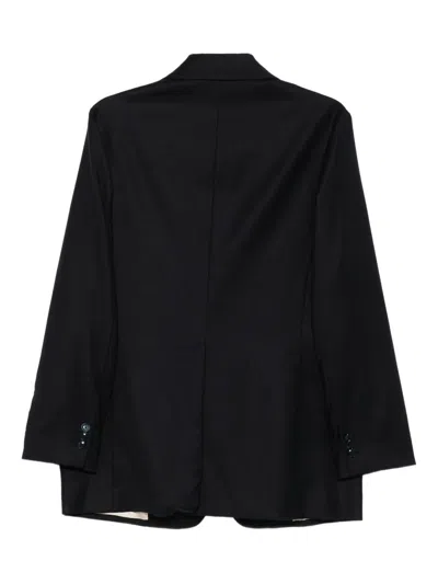 Barena Venezia Two-button Notch-lapel Blazer In Black