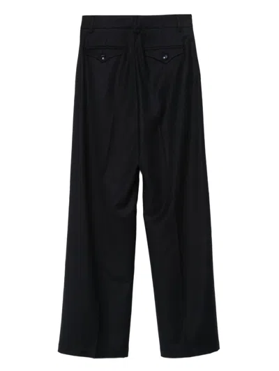 Barena Venezia Barena Nini Flan Blue Trousers In Black