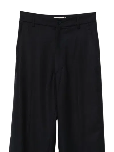 Barena Venezia Barena Nini Flan Blue Trousers In Black