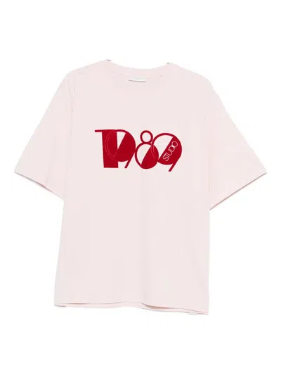 1989 Studio Burberry Black Polyester Blend Baseball Cap In Pink