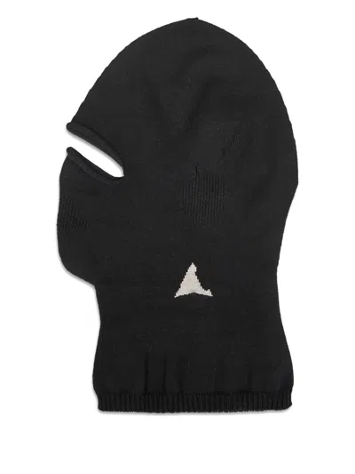 Roa Owl Seamless Biofil Breathable Balaclava Accessories In Black