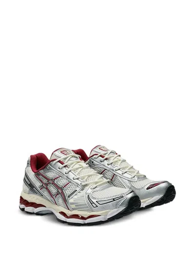 Asics Gel Kayano Running Shoe With Contrast Sole In Multi