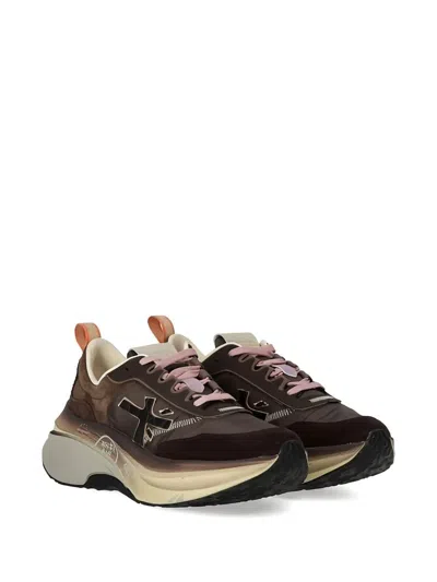 Premiata Hill 7896 Sneaker In Brown