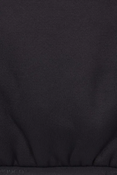 Casablanca Mens Oversized Panel Logo Jersey Hoodie Black In Black