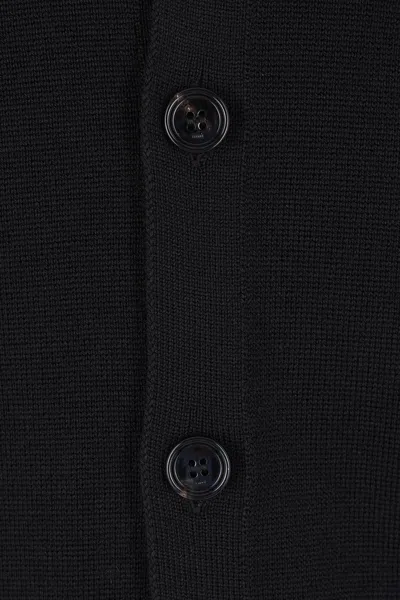 Ami Alexandre Mattiussi Ami Paris Men Ami De Coeur Cardigan In Black