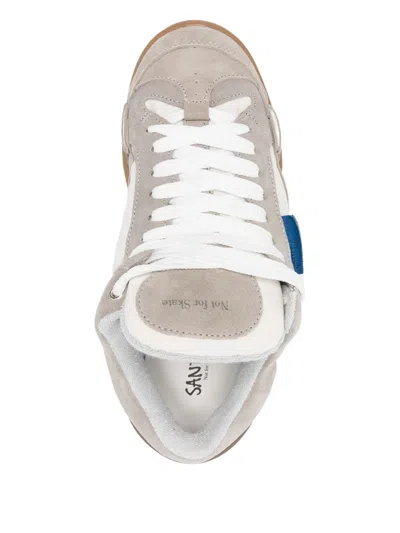 Santha Model 1 Cut Original Grey Shoes In Gray
