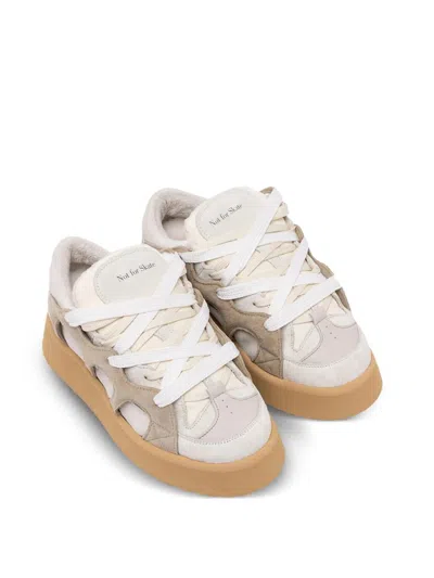 Santha Model 1 Platform Cream-offwhite Shoes In Multi