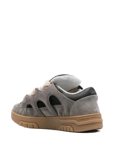 Santha Model 1 Talco Asphalt Shoes In Gray