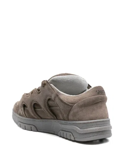 Santha Model 1 Totalsuede Fango Shoes In Brown