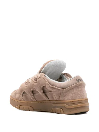 Santha Model 1 Totalsuede Nude Shoes In Nude