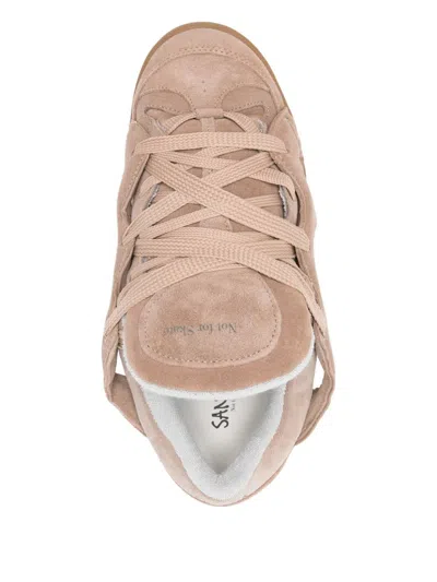 Santha Model 1 Totalsuede Nude Shoes In Nude