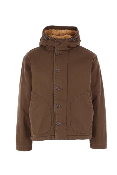 Aspesi Fifty Jacket In Brown
