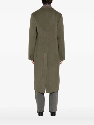 Our Legacy Robe Overcoat Clothing In Green