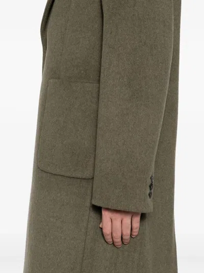 Our Legacy Robe Overcoat Clothing In Green