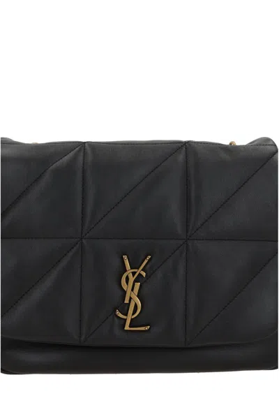 Saint Laurent Borsa A Spalla Jamie 4.3 In Nappa Nera Donna In Black