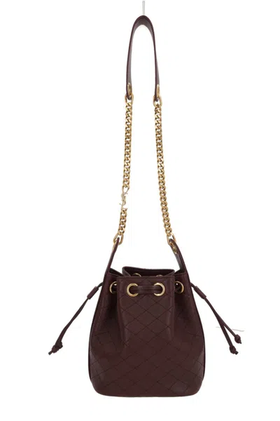 Saint Laurent Bags In Burgundy
