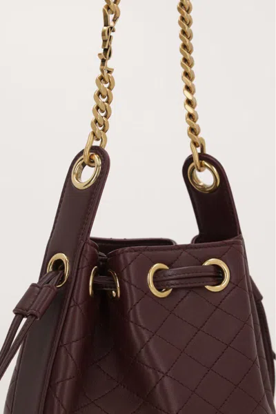 Saint Laurent Bags In Burgundy