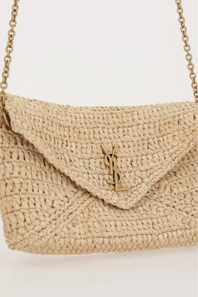 Saint Laurent Bags In Neutral